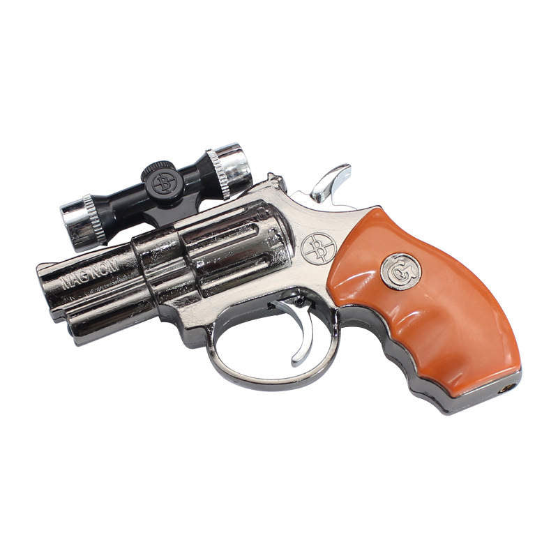 Replica Revolver Refillable Torch Lighter